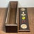 Vintage Ebonized Wood Carved Box | Chinese Auspicious Knot Inlay | Dragon Trinket Box For Sale - Image 4 of 9