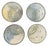 Vintage 1956 Libbey “Mediterranean” Atomic Fish Tumblers — Set of 4 For Sale In Seattle - Image 6 of 9