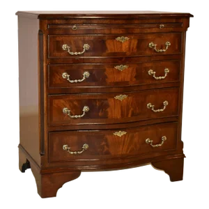 English Serpentine Chest, Circa 1950
