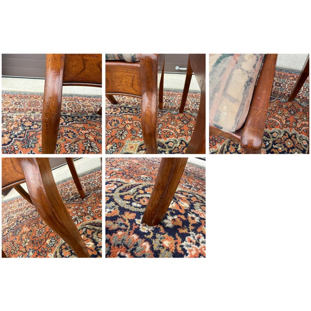 Vintage Pennsylvania House Traditional Duncan Phyfe Cherry Dining Chairs - A Pair (A) For Sale - Image 16 of 16