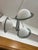 Vintage Space Age Steel and Glass Pendant Light, 1970s For Sale - Image 6 of 11