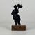 Early 20th Century Primitive "The Chimney Sweeper" Clay Figure on Stand For Sale - Image 10 of 10