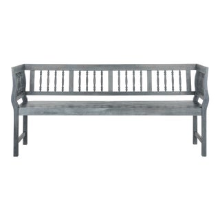 Harper Bench in Ash Grey For Sale