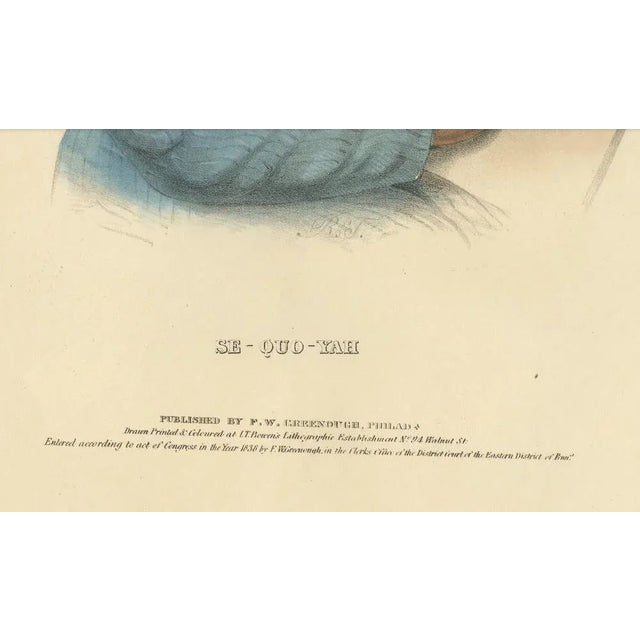 Sequoyah, 1838, Paper For Sale - Image 4 of 7