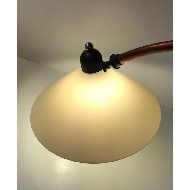 Large Scandinavian Arch Floor Lamp, 1980s For Sale - Image 3 of 9
