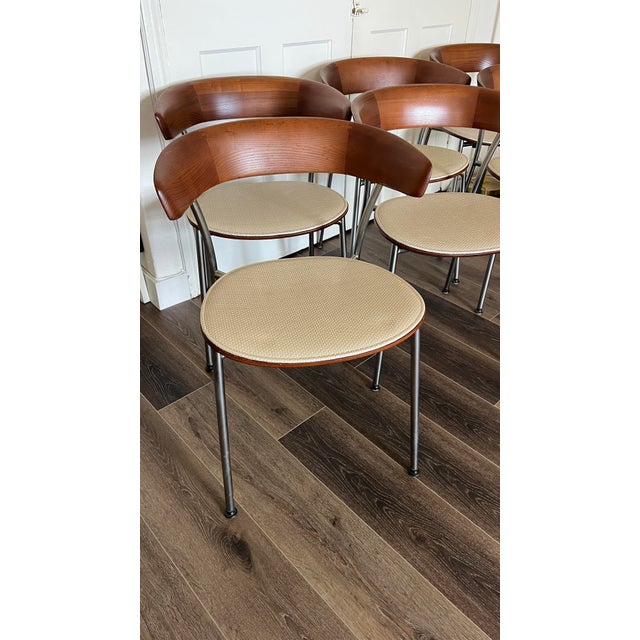 American Leeway Chair - Set of 6 For Sale - Image 3 of 5