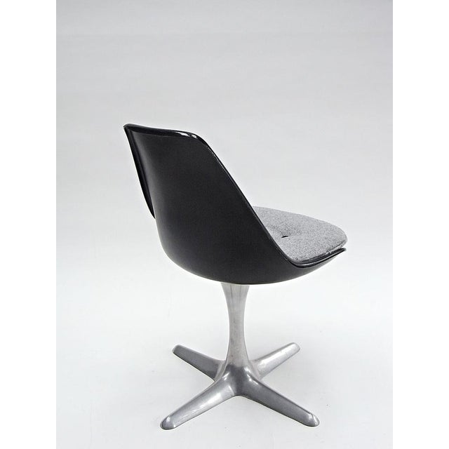 Arkana Shell Chair in Fibreglass with Cushion by Maurice Burke For Sale - Image 4 of 18