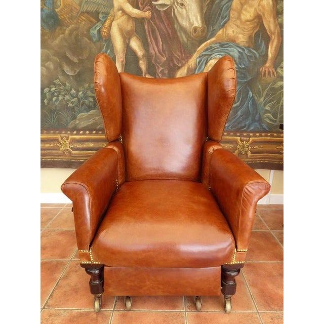 Antique Regency Mahogany Reclining Chair attributed to Robert Daws, 1830 For Sale - Image 16 of 17