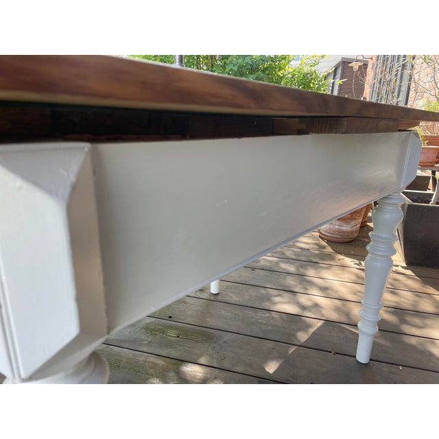 Wood Antique Extendable Table, 1890s For Sale - Image 7 of 18