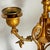 Pair of large antique 3-arm gilt bronze candelabra with black marble // Empire candle holders // black and gold // Napoleon III style For Sale - Image 13 of 15