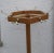 Yellow-Brown Ash Adjustable Coat & Umbrella Stand with Brass-Colored Hooks, 1970s For Sale - Image 3 of 5