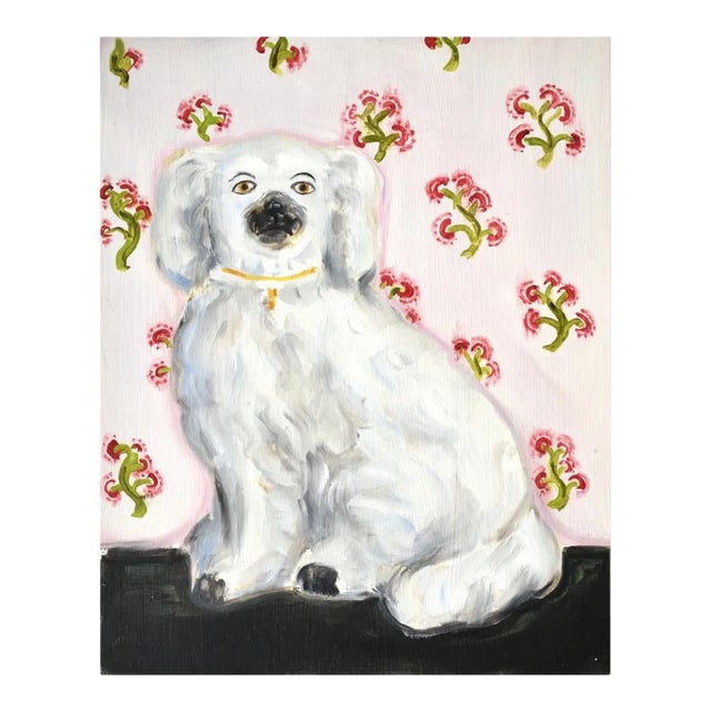 Charles the Staffordshire Spaniel Giclée Art Print (8"x10") by Susannah Carson For Sale
