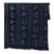 Dogon African Celestial Geometry Indigo Throw For Sale