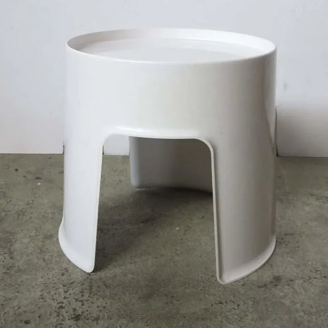 1960s French Plastic Stool from Gilac Design, 1960s For Sale - Image 5 of 6