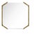 Alentejo Square Mirror in Cast Brass from Insidherland For Sale