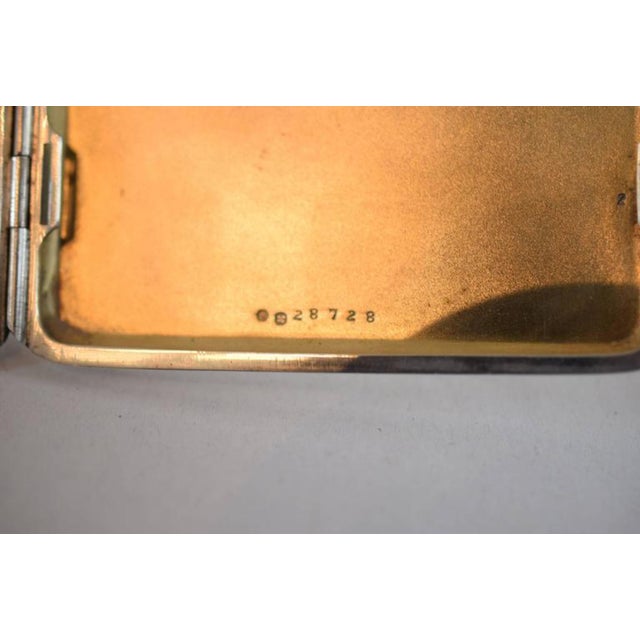 Silver Enamel Tabacere from Alexander Sturm, 1925 For Sale - Image 6 of 10