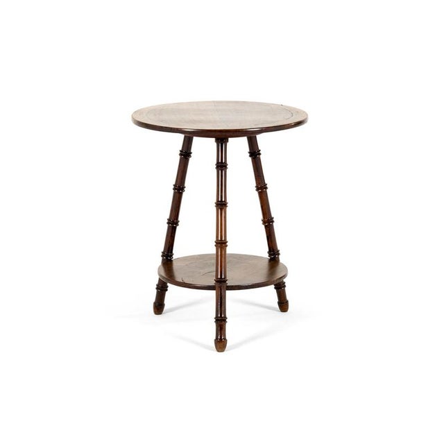 Olive Wood Occasional Table For Sale - Image 10 of 10