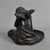 Neoclassical Bronze Vide-Poche Depicting Winged Putto with Grapes, 20th Century For Sale - Image 3 of 11
