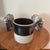 Vintage American Primitive Two-Toned Glazed Stoneware Crock For Sale - Image 12 of 12