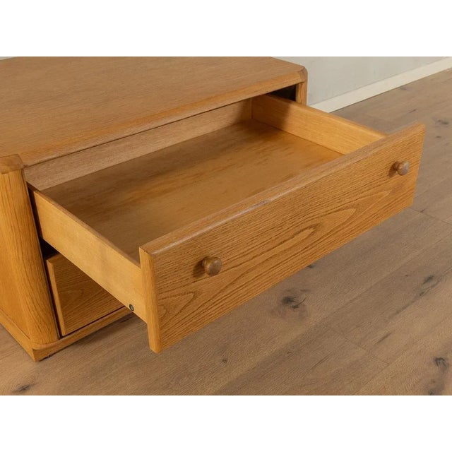 Wood Brown Oak Dresser, 1980s For Sale - Image 7 of 8