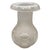 Victorian Late 19th Century Victorian Frosted Wheel Cut Glass Oil Lamp Fluted Hurricane Shade For Sale - Image 3 of 9