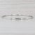 1.25ctw Diamond Ruby Flexible Bangle Tennis Bracelet 14k White Gold 6.75" For Sale In Greensboro - Image 6 of 7