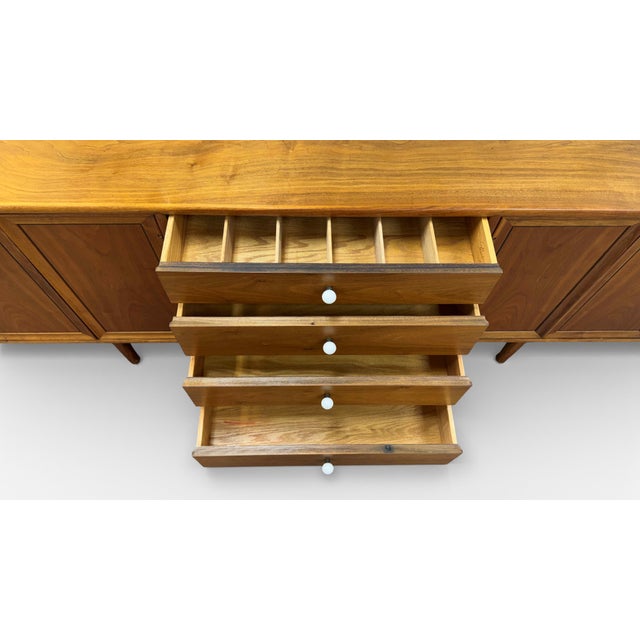Kipp Stewart for Drexel Mid Century Modern Declaration Credenza or Buffet For Sale - Image 13 of 18