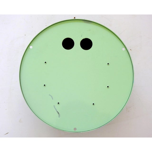 1990s Aqua Marine Citizen Ship's Wall Decor Clock Japan For Sale - Image 5 of 6