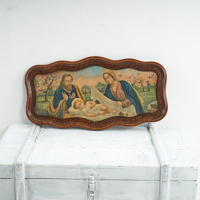 Unknown, Sacred Family, 2000s, Oil For Sale - Image 5 of 5