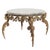 Rococo Table in Gilded Bronze with Marble Top, 1800s For Sale - Image 12 of 16