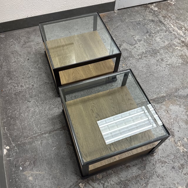 Four Hands Carlson Bunching Side Tables, Pair For Sale In San Francisco - Image 6 of 12