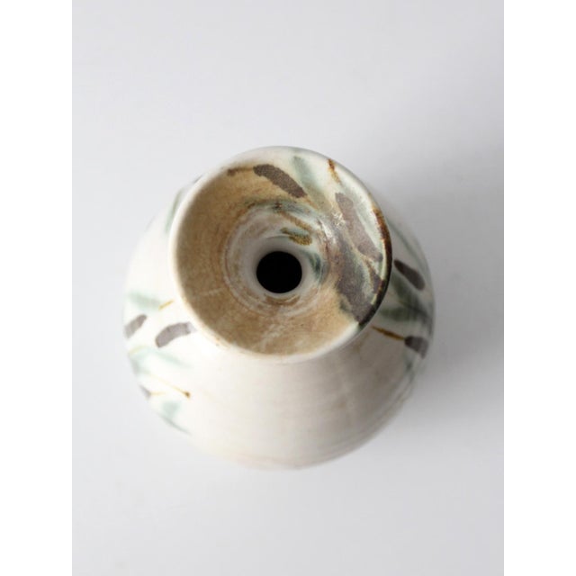 Vintage Clouds of Folsom Studio Pottery Vase For Sale - Image 9 of 9