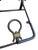 Vintage Stitched Leather Coat Rack by Jacques Adnet, 1950s For Sale - Image 4 of 11