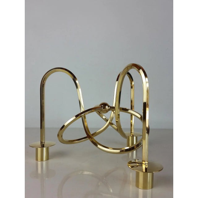 1930s Vintage Friendship Knot Candleholder by Josef Frank for Svenskt Tenn, 1938 For Sale - Image 5 of 9