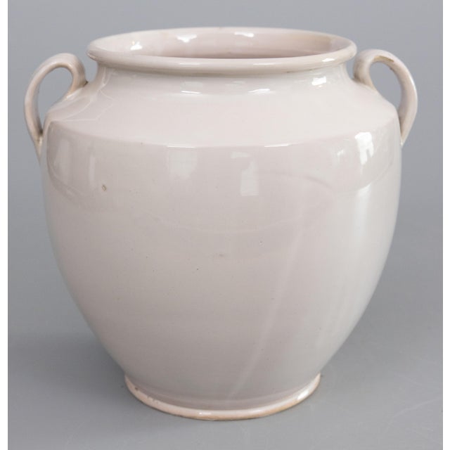 Antique 19th Century French White Glazed Confit Pot For Sale - Image 9 of 9