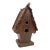 Handcrafted Wooden Twig Roof Arts. & Crafts Birdhouse For Sale