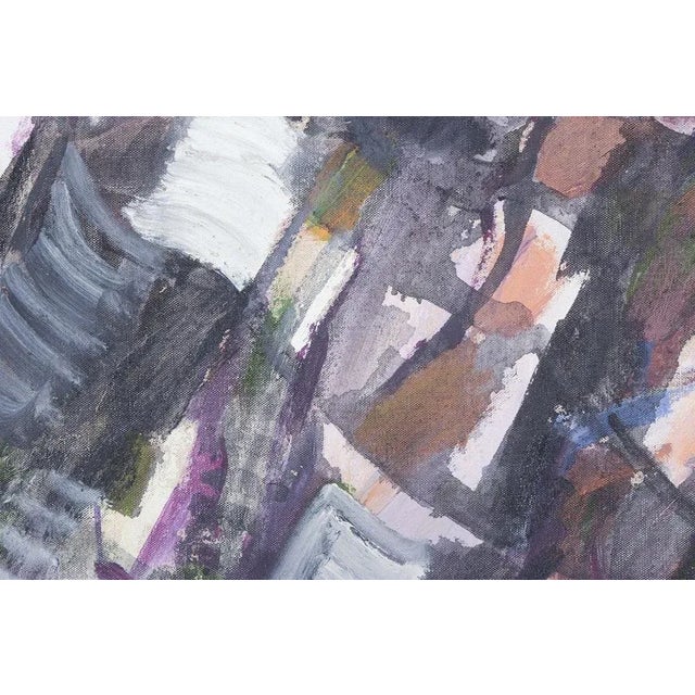 Gunnar Nordström, Abstract Composition, 1969, Oil on Canvas For Sale - Image 4 of 8