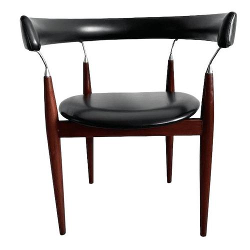 Vintage Rondo Dining Room Chairs by Jan Lunde Knutsen for Sørli Fabrikker, 1960s, Set of 2 For Sale - Image 6 of 11