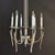 A handsome Art Deco period eight arm nickel chandelier from Germany circa 1930.
