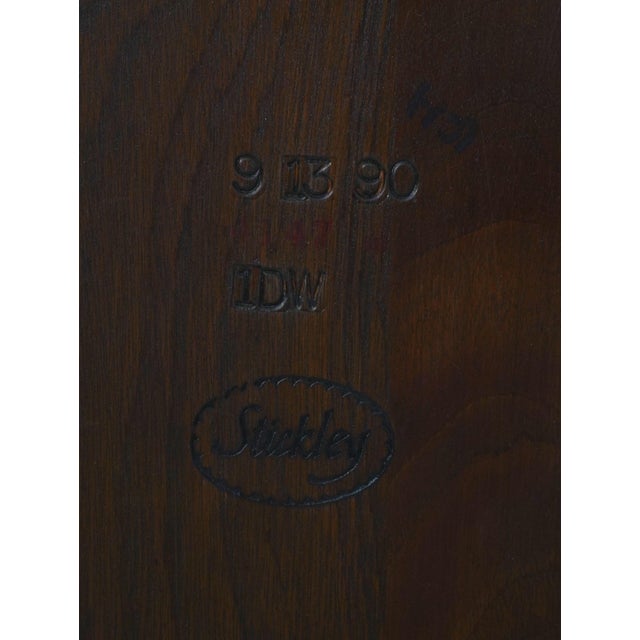 Stickley Duncan Phyfe Mahogany Dining Room Table For Sale - Image 18 of 18