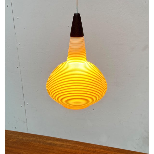 Mid-Century Modern Pendant Lamp by Yasha Heifetz for Rotaflex Heifetz, 1960s For Sale - Image 12 of 18