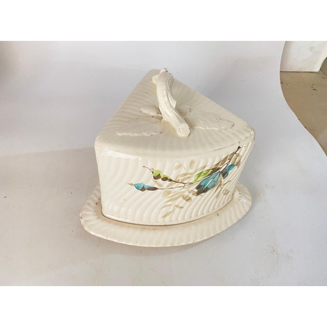 Cheese Tray in Ceramic in White Color, France, 1970s For Sale - Image 6 of 14