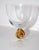 2010s Hungarian Fine Crystal Goblets With Gold Plated Glass Sea Shell Stems- Set of 4 For Sale - Image 5 of 10