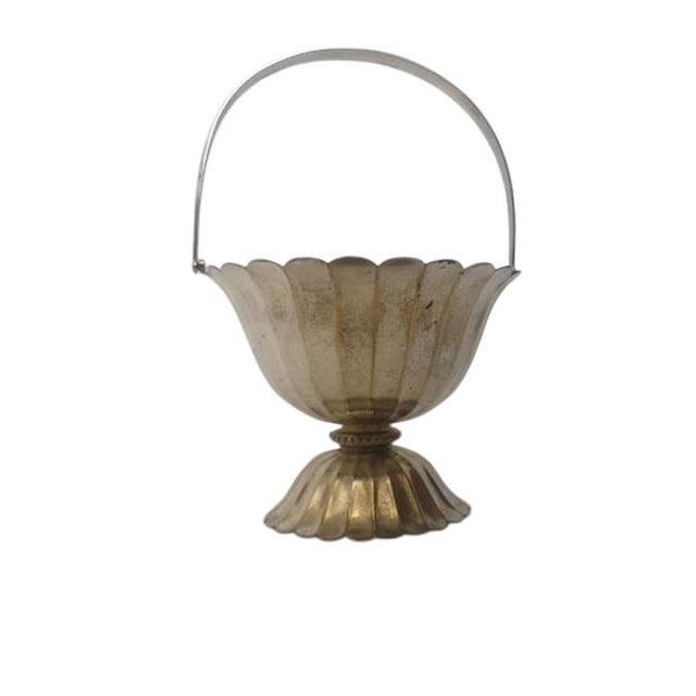 Metal Early 20th Century Metal Bowl, Josef Hoffmann Design For Sale - Image 7 of 7