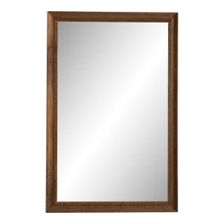 19th Century France Amber Wood Mirror For Sale