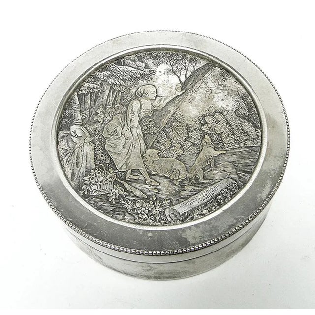 Art Nouveau French Pill Container, 1900s For Sale - Image 3 of 8