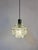 Silver Crystal Glass Pendant Lamp from Kinkeldey For Sale - Image 8 of 11