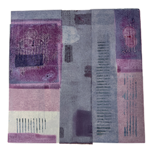 Original Unframed Monotype “Interior Design” by Merrill Bullis