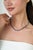 Metal Modern Luxe 34.91ct Blue Sapphire Tennis Necklace in 14k White Gold- 16 Inches For Sale - Image 7 of 15