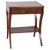 Antique Walnut Side Table with One Drawer, 1800s For Sale - Image 11 of 11